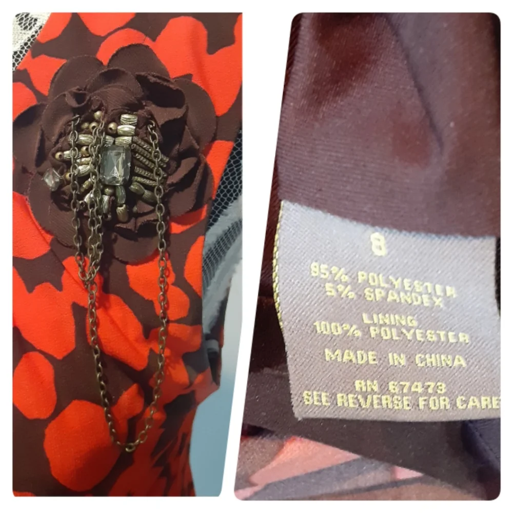 Gorgeous Dress by Taylor!! Beautiful⚘ - Picture 2 of 3